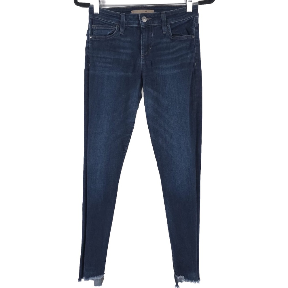 JOE’S THE BLONDIE MID RISE Skinny Jeans Raw‎ Hem Size 27